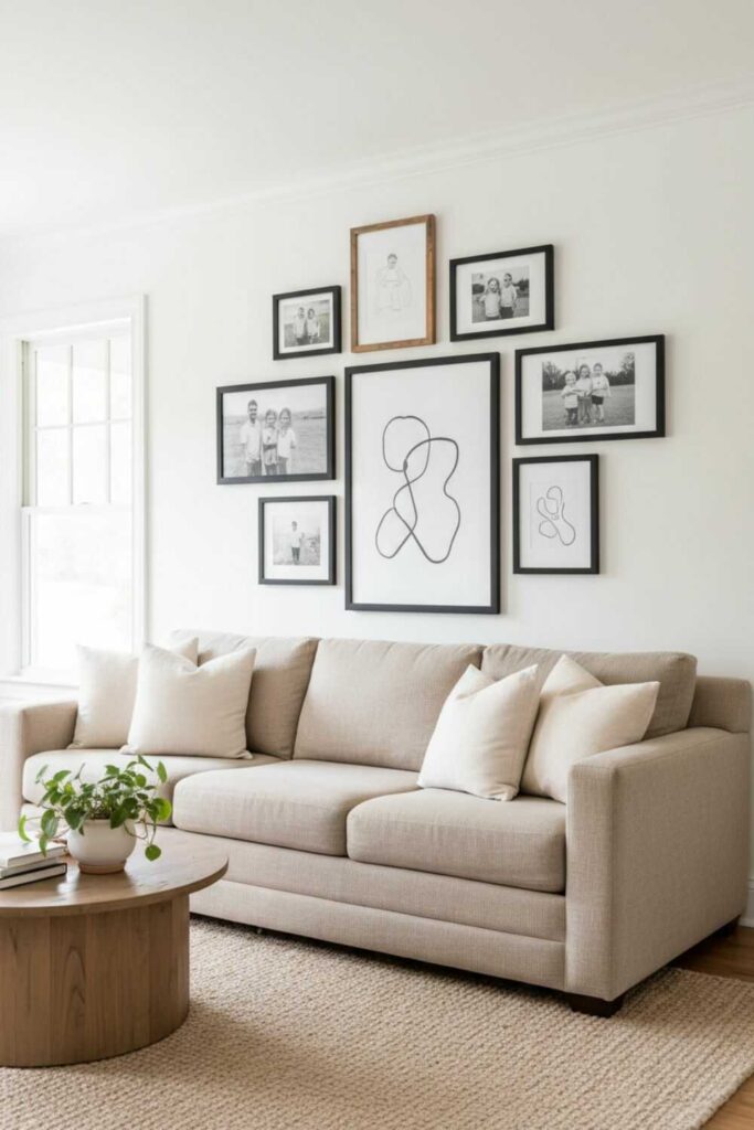 Budget-friendly DIY living room makeover inspiration