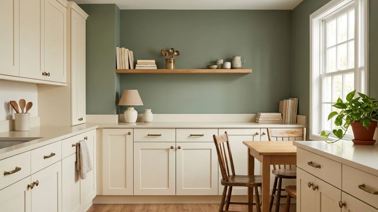 Sage Green and Cream Kitchen Ideas