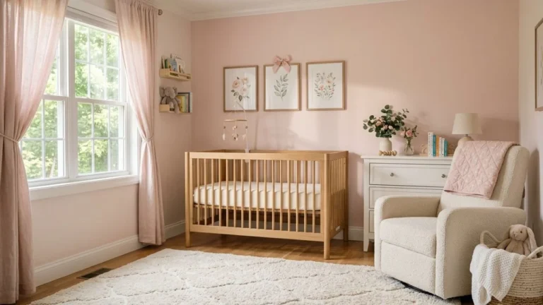 Pink Nursery Ideas That Feel Soft