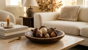 Clay Acorn Decor Ideas That Make Fall Feel Warmer