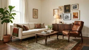 Modern Vintage Living Room Ideas That Mix Old and New