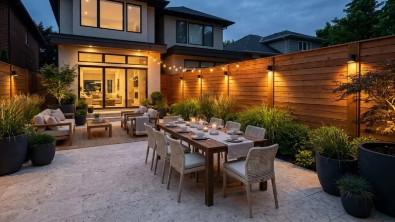 Creative Fence Lighting Ideas for a Warm, Stylish Backyard