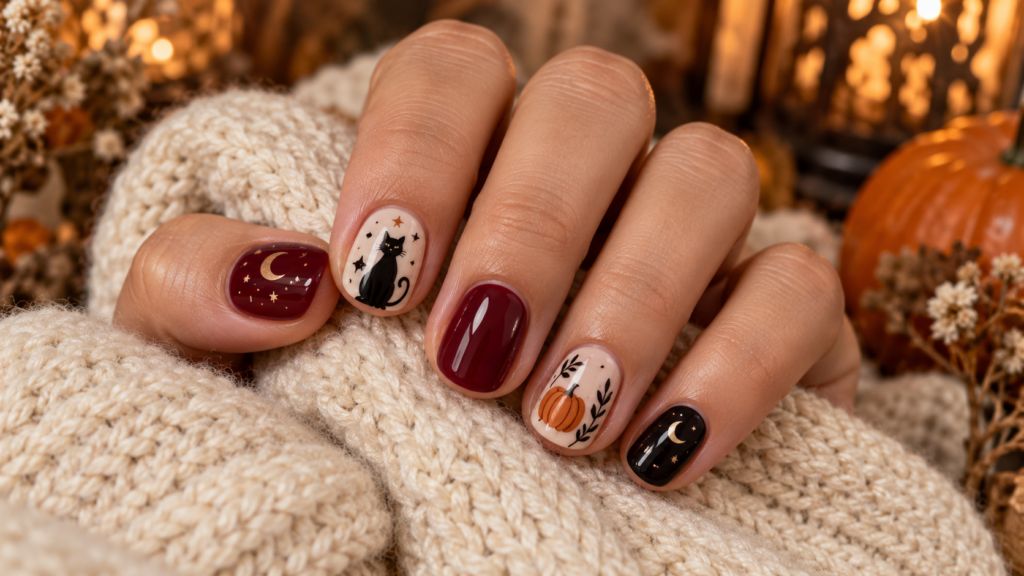 10 Halloween Nails ideas 2026: Cute, Witchy & Moody Ideas