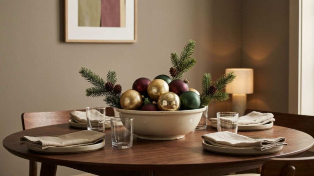 Christmas Table Decorating Ideas on a Budget